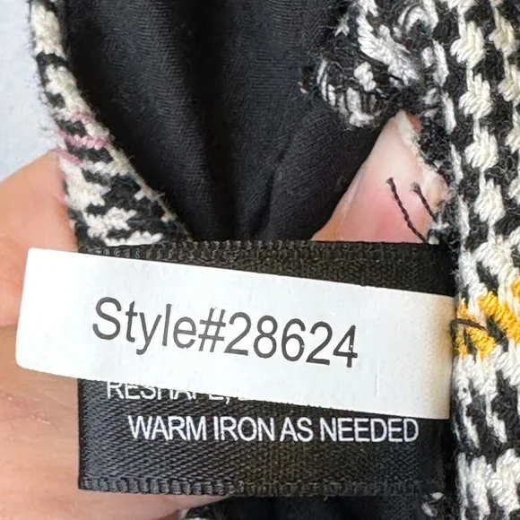 BP | Glen Check Plaid Retro Vibes Dark Academia Slacks Classic Trousers Pants - Picture 11 of 13